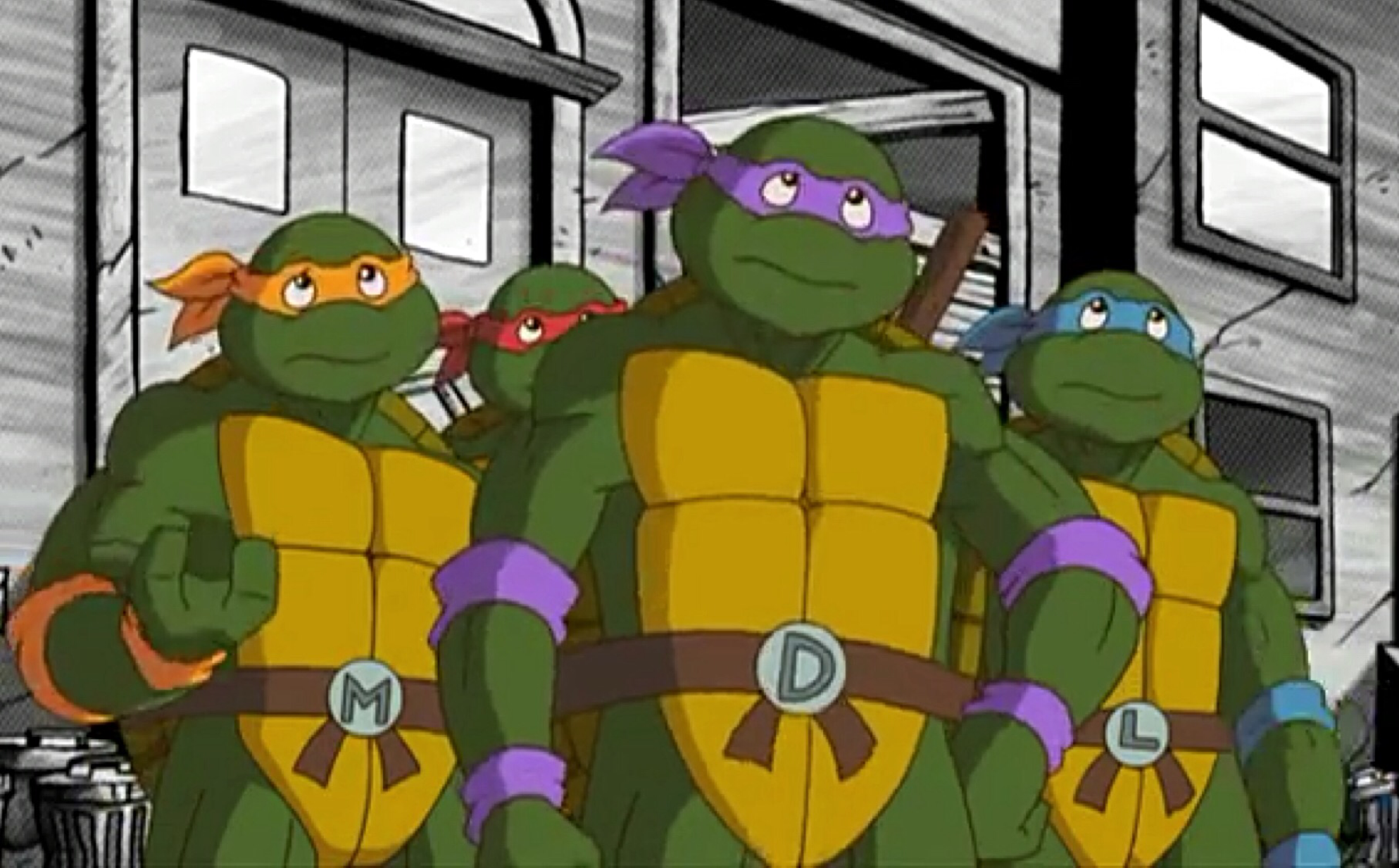 Las Tortugas Ninjas ⚔ (1987).  Teenage mutant ninja turtles, Ninja, Anime