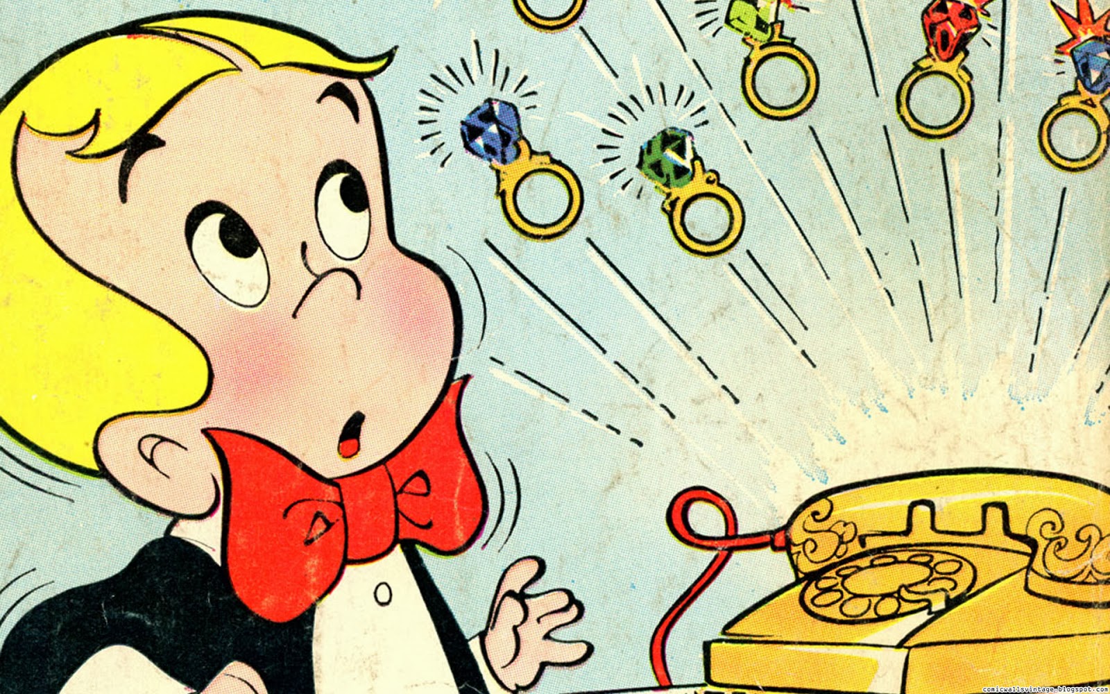 Richie rich   vintage comic wallpaper 01