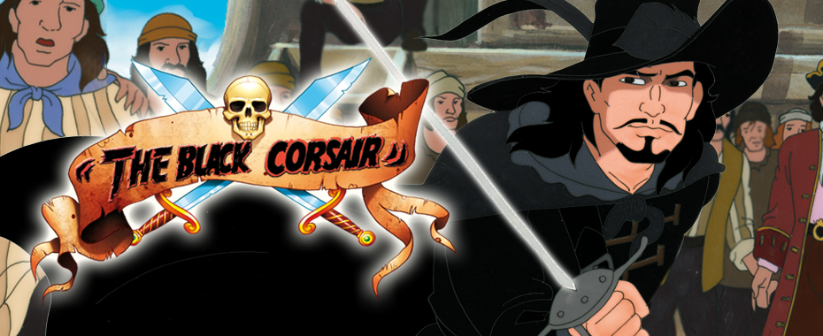 Black corsair banner